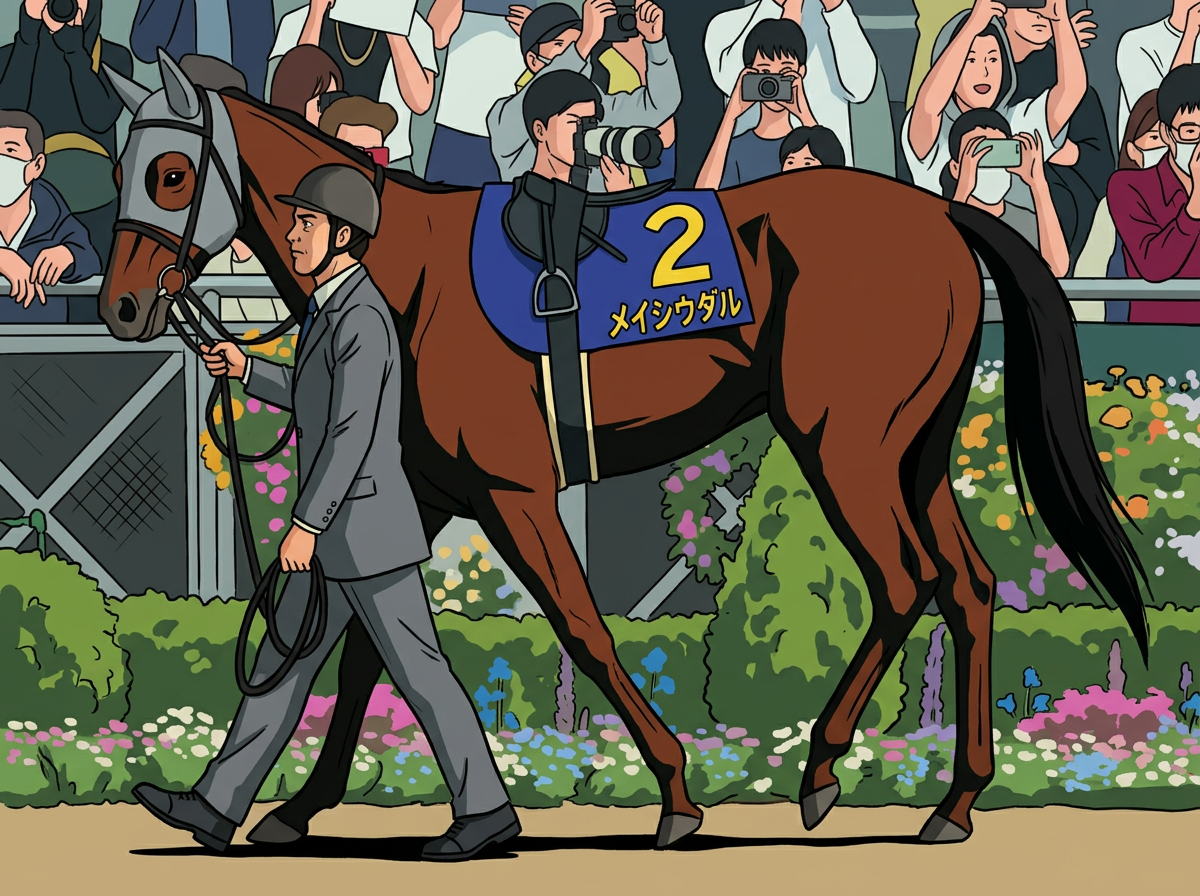 Meisho Tabaru au Prix de l&rsquo;Arc de Triomphe