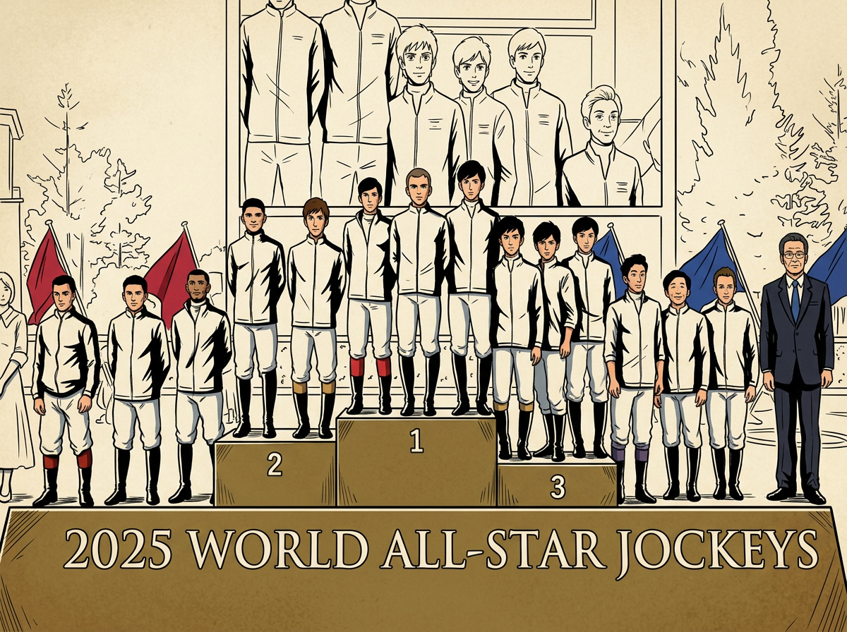 World All-Star Jockeys 2026 : La JRA dévoile la liste  des jockeys étrangers invités à Sapporo !